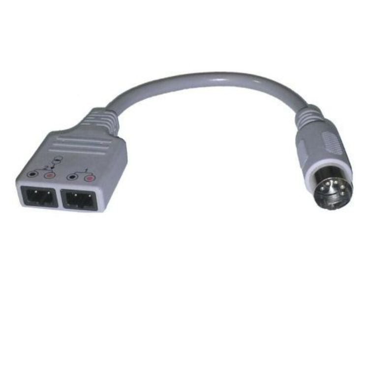 Cable Connector DIN5 to Dual Lead for ComboCare & Quattro