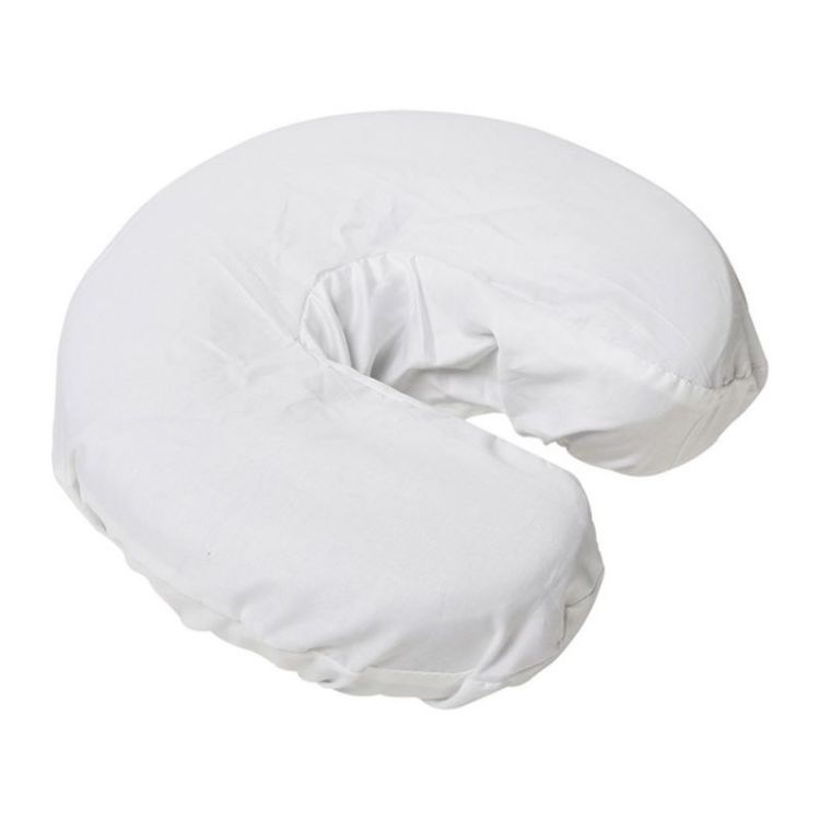 Comfort Flannel Face Rest Cover - White