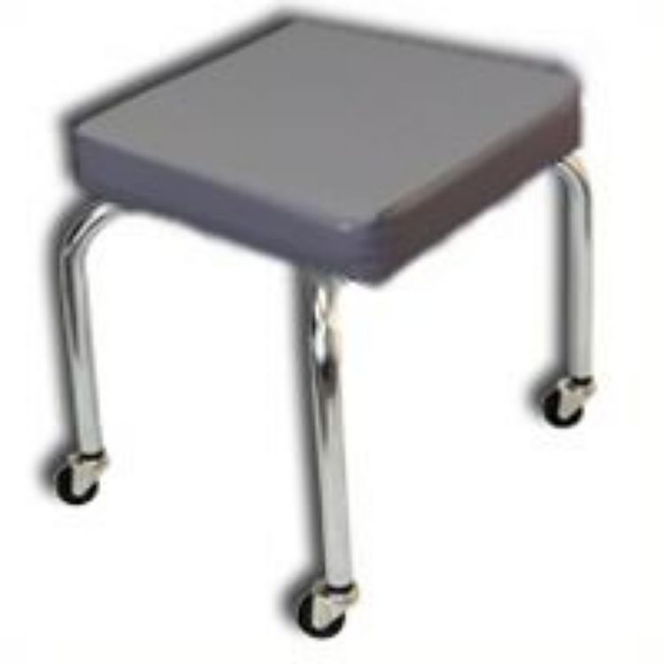 Mobile Treatment Stool - Metal Wheels