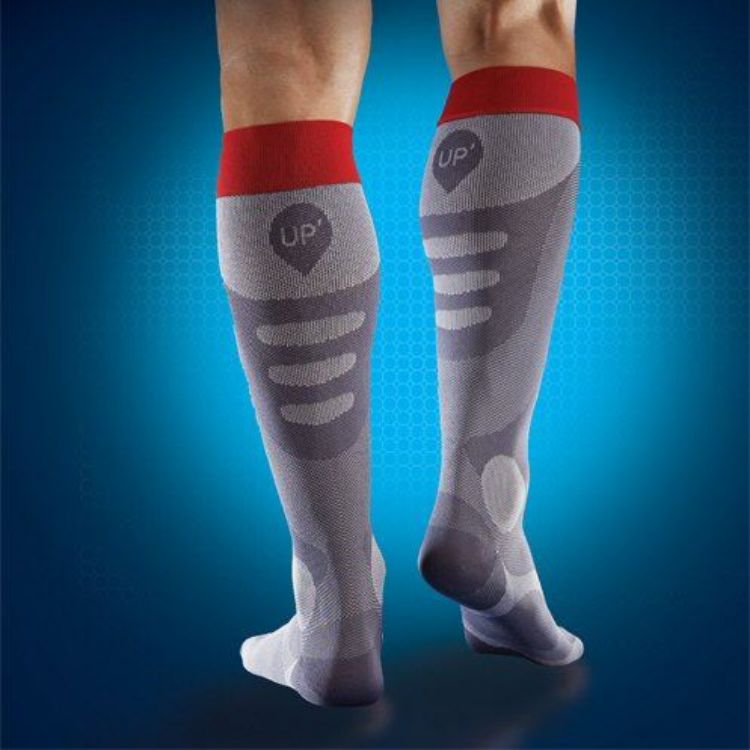 Sports UP Recovery Socks Men Grey/Red