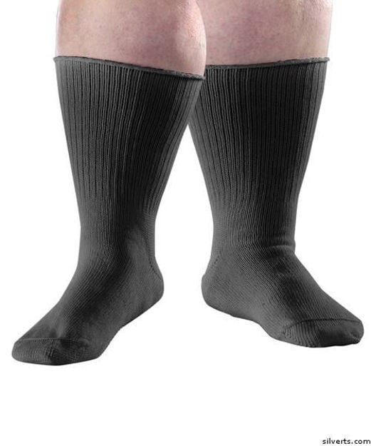 Extra Wide Diabetic/Edema Socks - Swollen Feet Stretch Care