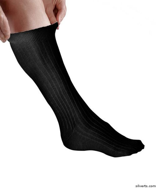 Womens/Mens Diabetic Socks For Swollen Feet And Ankles - Large Crew Socks