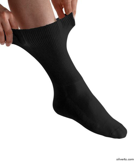 Womens Diabetic Socks - Diabetic Foot Edema Crew Socks