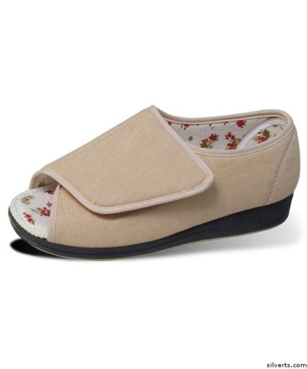 Womens Extra Wide Deep Shoes Sandals Or Slippers Open Toed