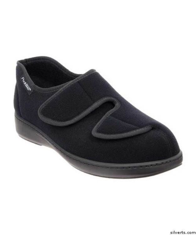 Wide - Womens Indoor Outdoor Shoe / Slipper - Great For Swollen Feet & Edema