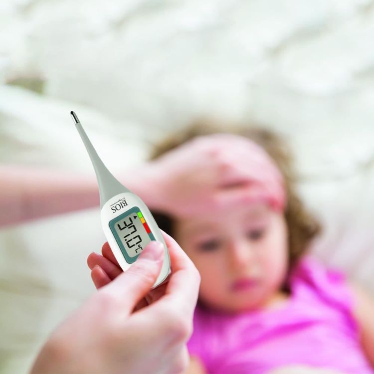 Jumbo 5 Second Thermometer with Fever Glow