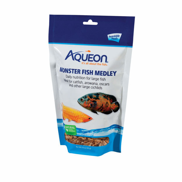 Aqueon Monster Fish Medley Food 3.5 ounces