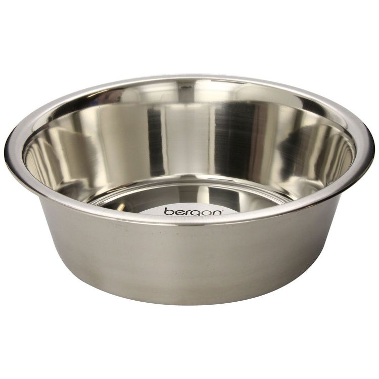 Bergan Stainless Steel Bowl 17 cups Silver 11.2" x 11.2" x 4"