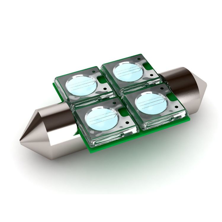 BioBubble LED Bulb Green / White 1.5" x 0.75" x 0.25"