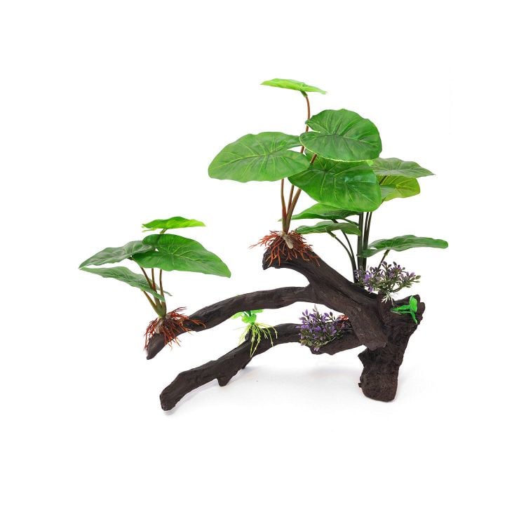 BioBubble Decorative Ficus Large Green 14" x 4.5" x 15"