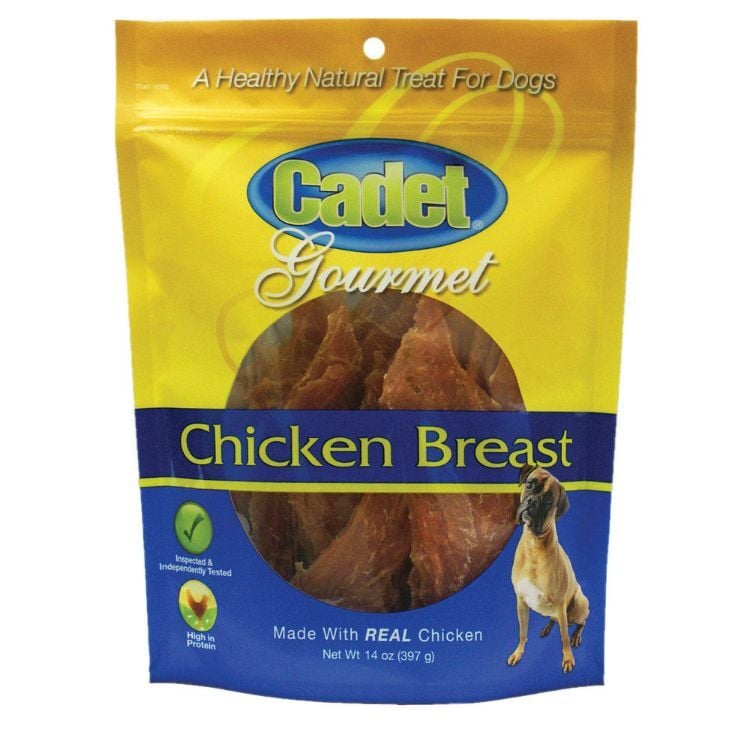 Cadet Premium Gourmet Chicken Breast Treats 14 ounces