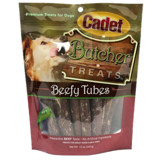 Cadet Butcher Treats Beefy Tubes 12 ounces