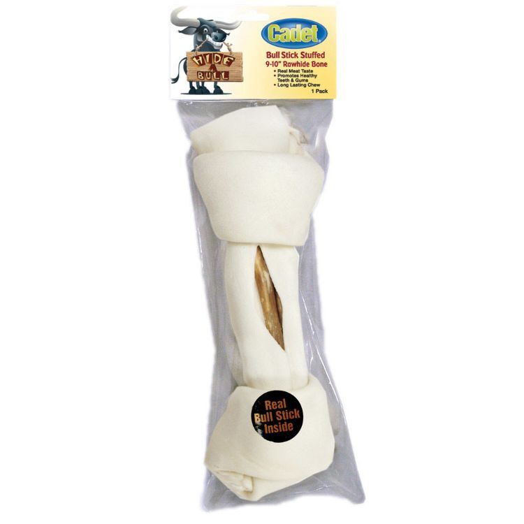 Cadet Bully Stuffed Hide-a-Bull Bone 9 - 10 inches