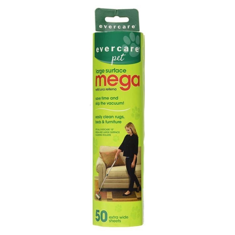 Evercare Pet Extreme Stick Mega 50 Sheet Refill 10" x 2.75" x 2.75"