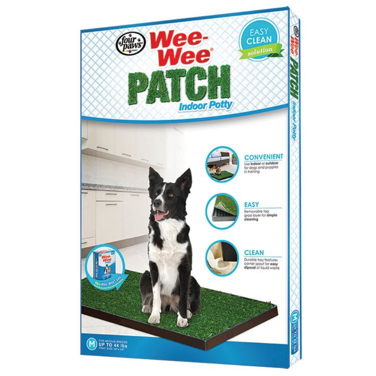 Four Paws Wee-Wee Patch Indoor Potty Medium 30" x 20" x 1"