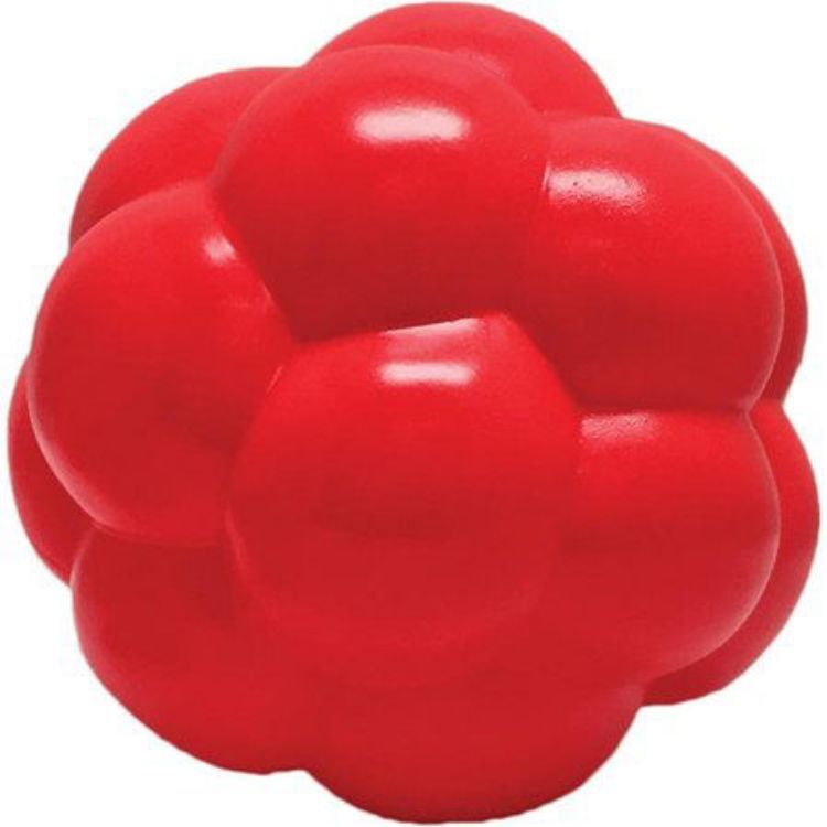 Hueter Toledo Soft Flex Molecule Dog Toy Red 5.5" x 5.5" x 5.5"