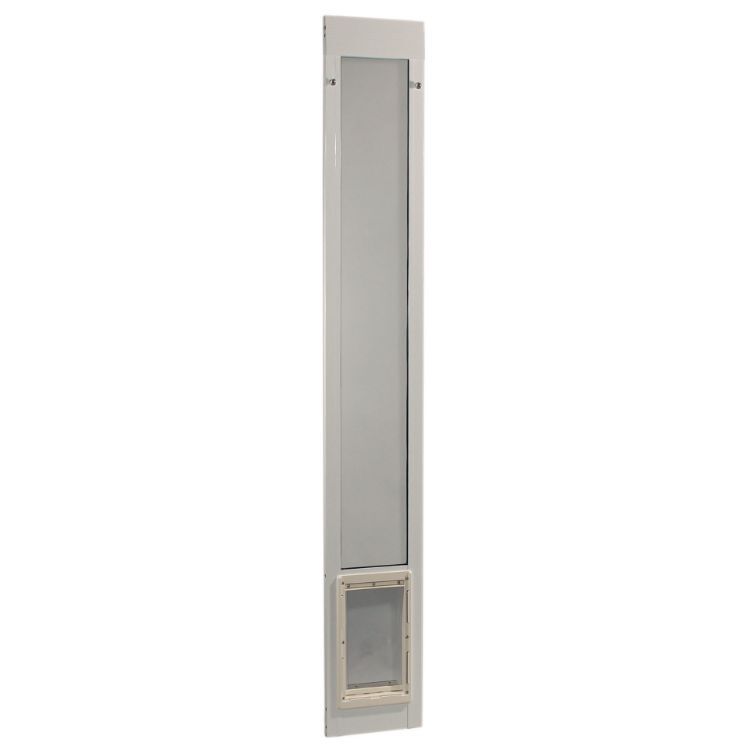 Ideal Pet Products Fast Fit Pet Patio Door Medium White 1.88