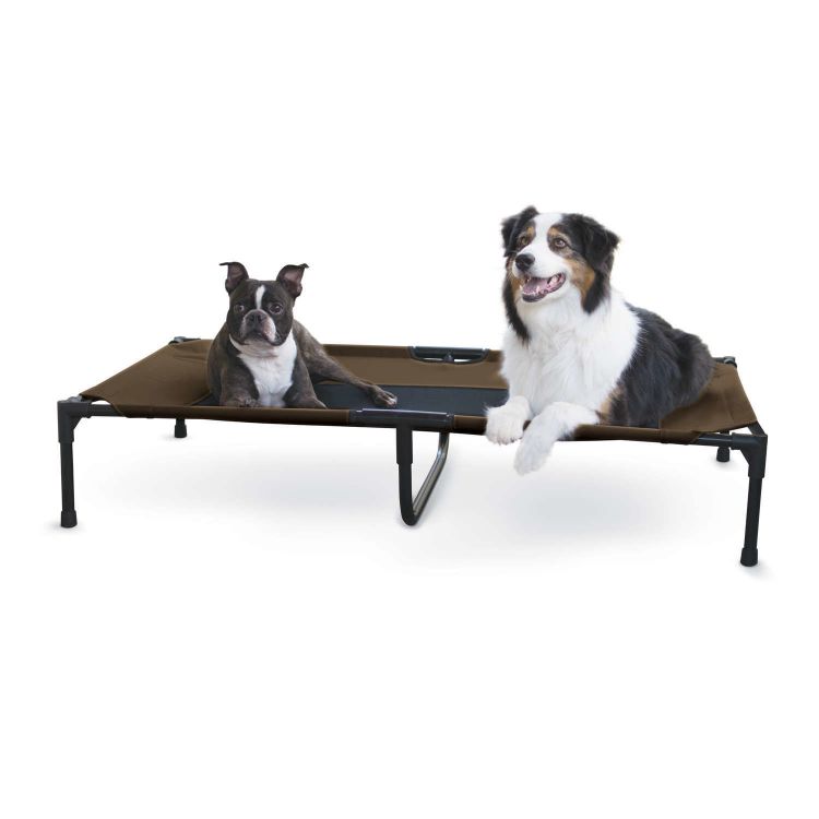 K&H Pet Products Original Pet Cot Extra Large Chocolate 32" x 50" x 9"