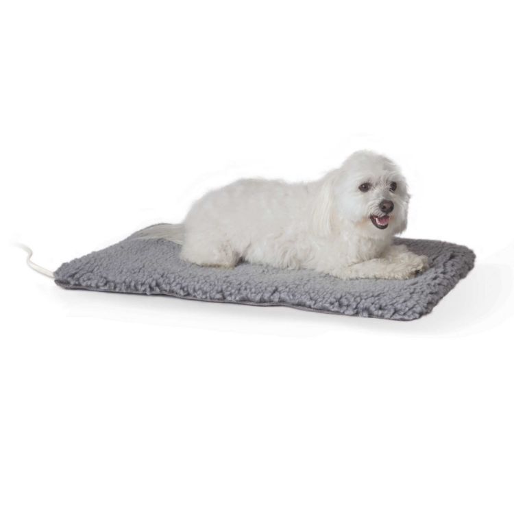 K&H Pet Products Thermo-Plush Pet Pad Medium Gray 17.5" x 28" x 1"