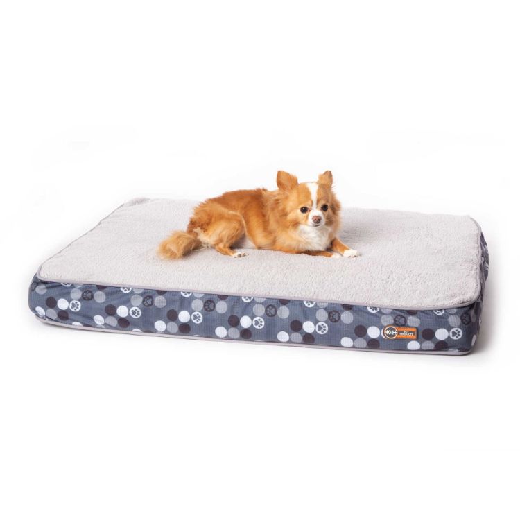 K&H Pet Products Superior Orthopedic Dog Bed Small Gray 27" x 36" x 4"