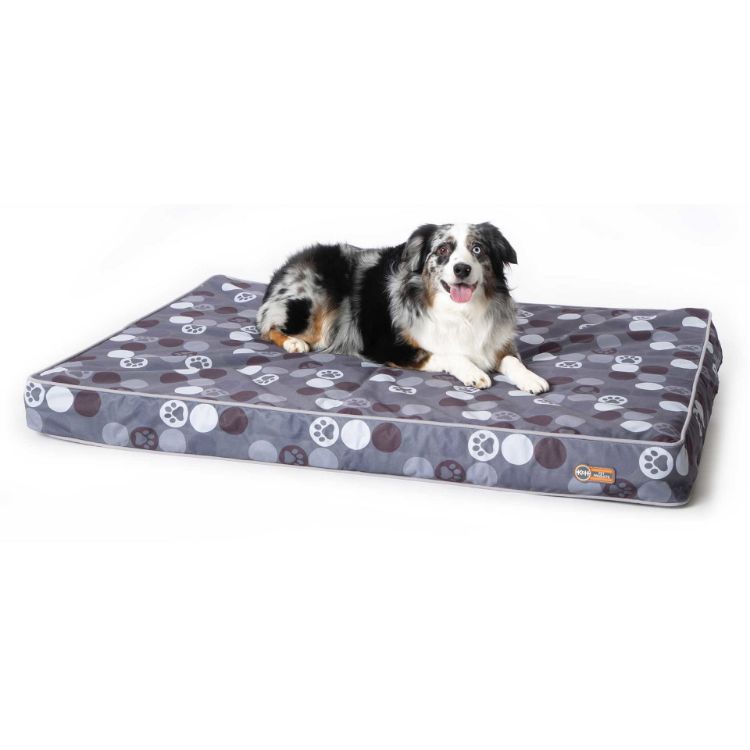 K&H Pet Products Superior Orthopedic Indoor/Outdoor Bed Large Gray 46" x 35" x 4"