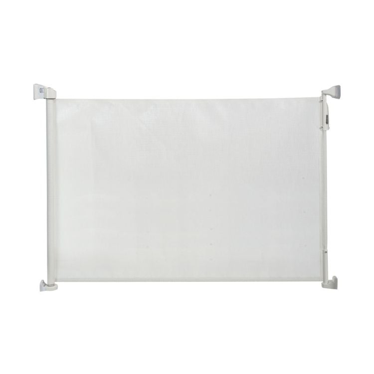 Kidco Retractable Safeway Mesh Mounted Gate White 55" x 1" x 33.5"