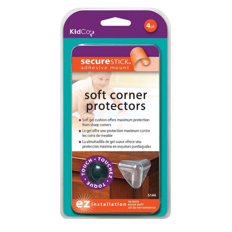 Kidco Soft Corner Protectors 4 pack Clear