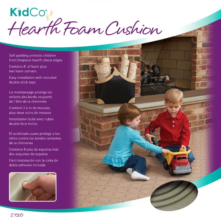 Kidco Hearth Foam Cushion Gray