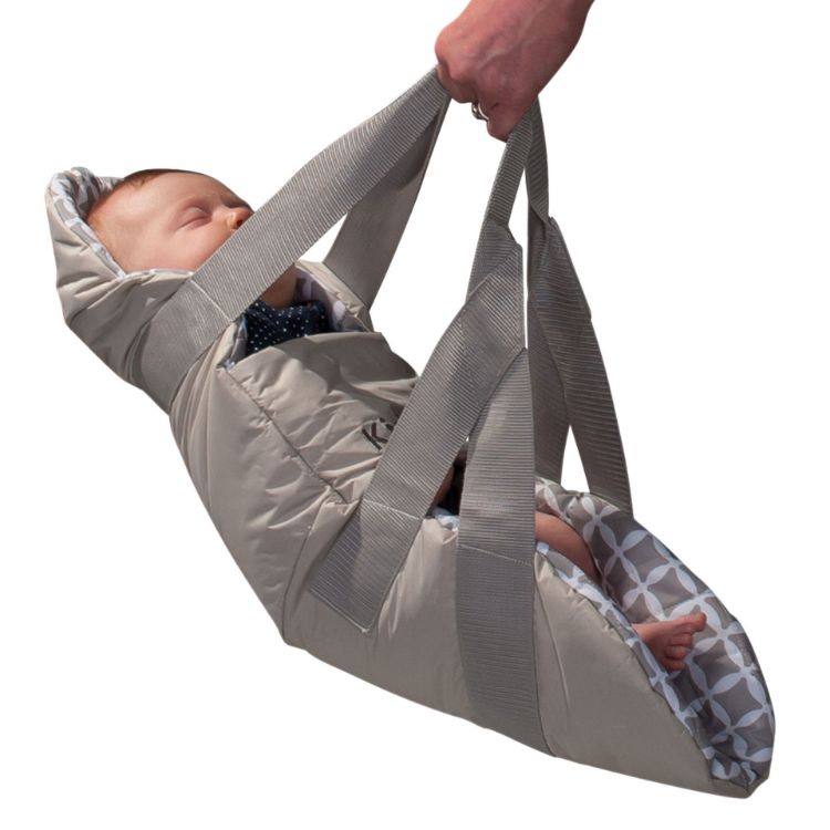 Kidco SwingPod Travel Swing Gray 26.5" x 10" x 1"