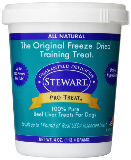 Miracle Corp Stewart Pro-Treat Freeze Dried Beef Liver 4 oz.