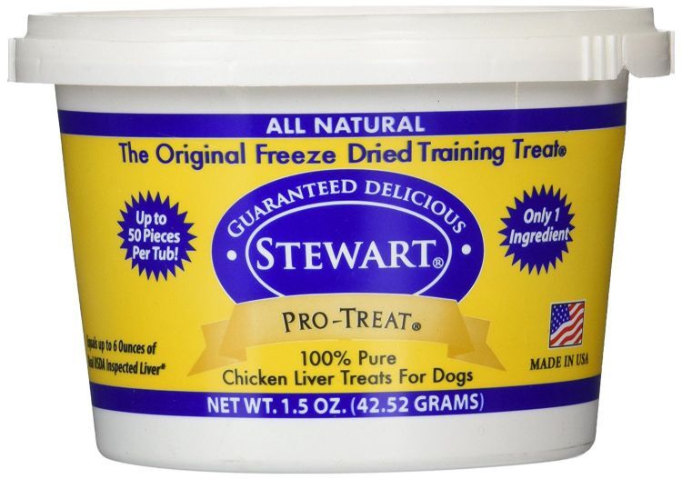 Miracle Corp Stewart Pro-Treat Freeze Dried Chicken Liver 1.5 oz.