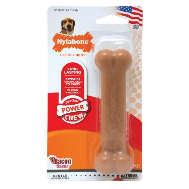 Nylabone Power Chew Bacon Chew Toy Wolf