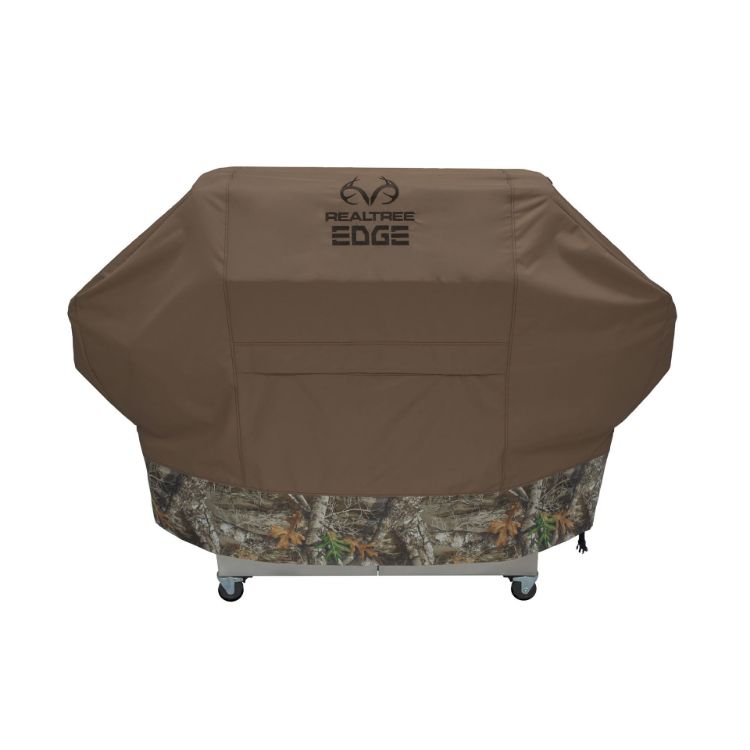 RealTree Edge Grill Cover Medium Camo 52" x 22" x 42"