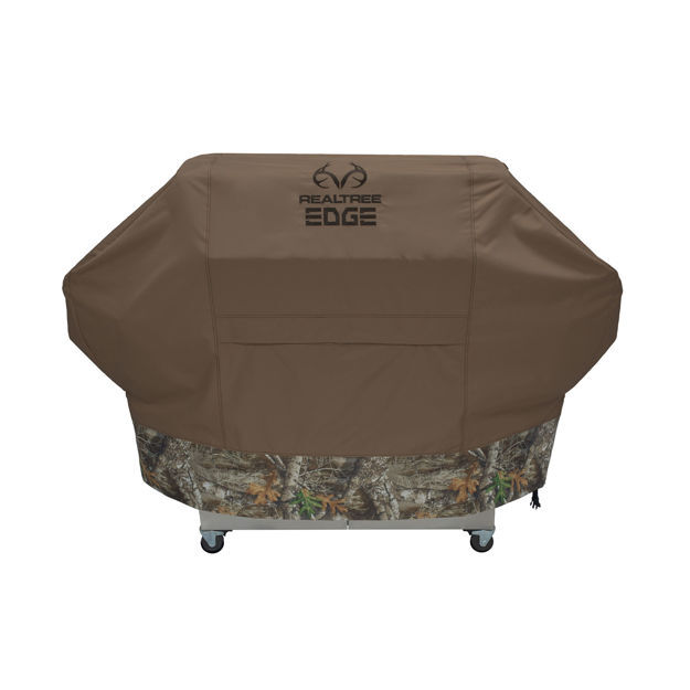RealTree Edge Grill Cover Extra Large Camo 72" x 25" x 47"
