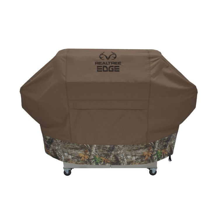 RealTree Edge Grill Cover Extra Large Camo 72" x 25" x 47"