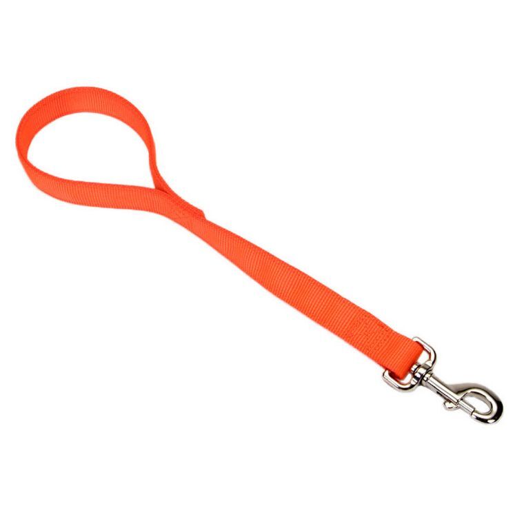 Remington Double-Ply Dog Traffic Leash Orange 18" x 1" x 0.2"