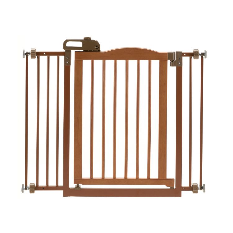 Richell One-Touch Pressure Pet Gate II Autumn Matte 32.1" - 36.4" x 2" x 30.5"