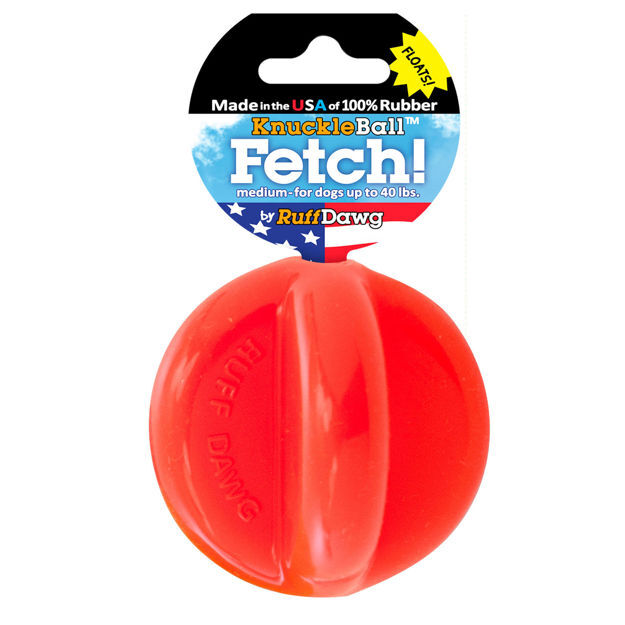 Ruff Dawg Knuckleball Fetch Dog Toy 2.25" x 2.25" x 2.25"