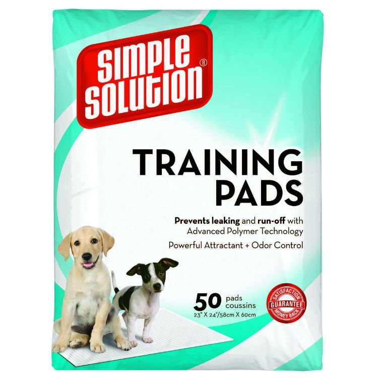 Simple Solution Training Pads 50 count Large 23" x 24" x 0.1"