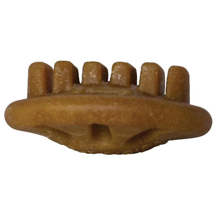 Starmark Dog Everlasting Treat with Dental Ridges Chicken Large Brown 3.5" x 3.5" x 1.5"