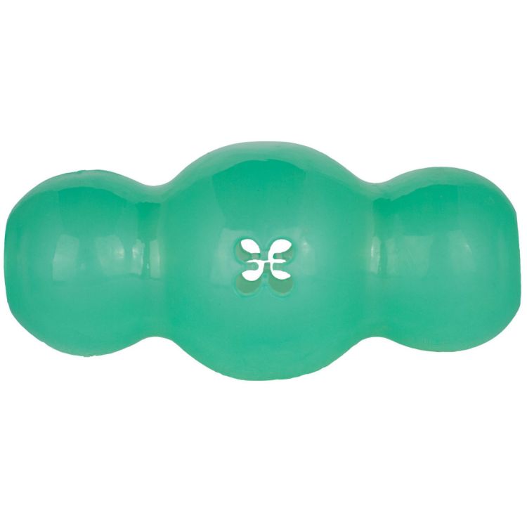 Starmark Treat Crunching Multiball Dog Toy Medium Green 4.2" x 2.2" x 2.2"