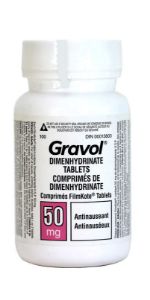 gravol generic tablets