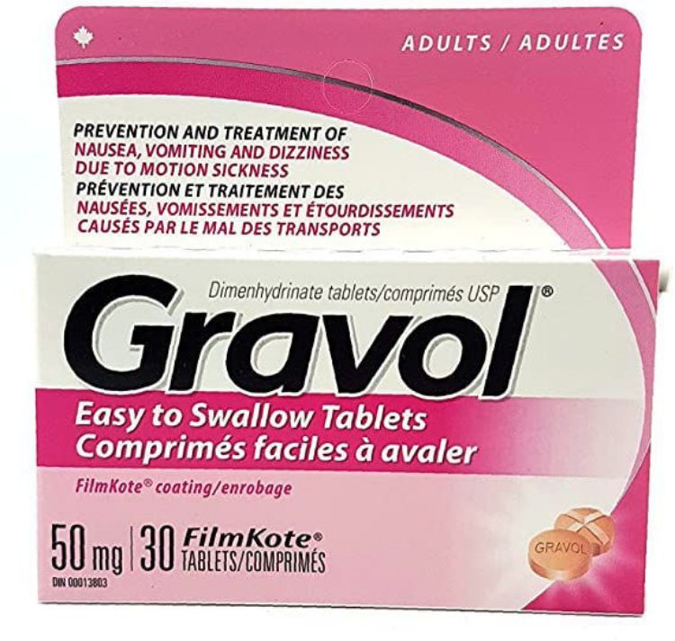 gravol brand 50mg