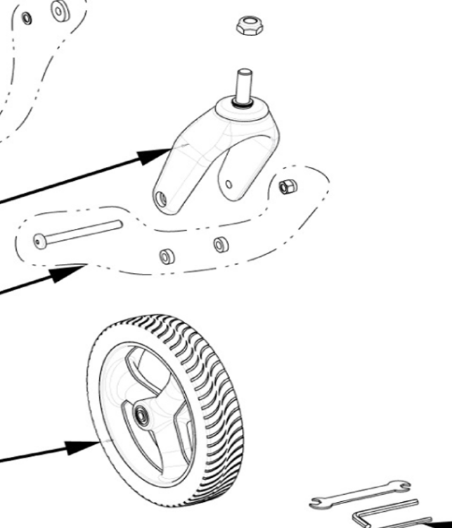 fork assembly excursion x20