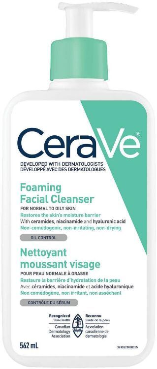 creave foaming facial cleanser 562ml