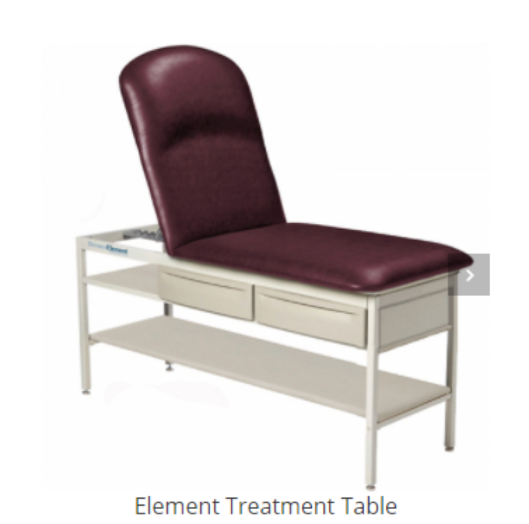examination table or treatment table