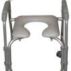 rolling commode without backrest