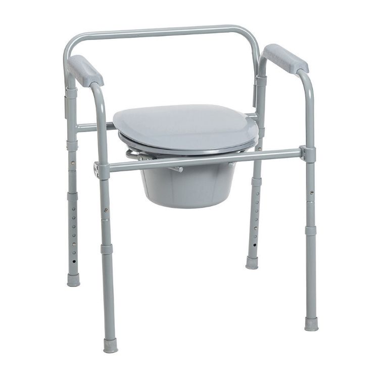 Picture of Folding Steel Commode