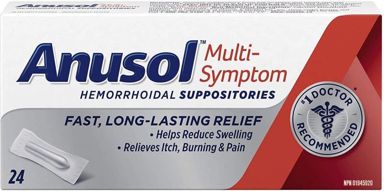 Anusol Multi Symptom Suppositories 24