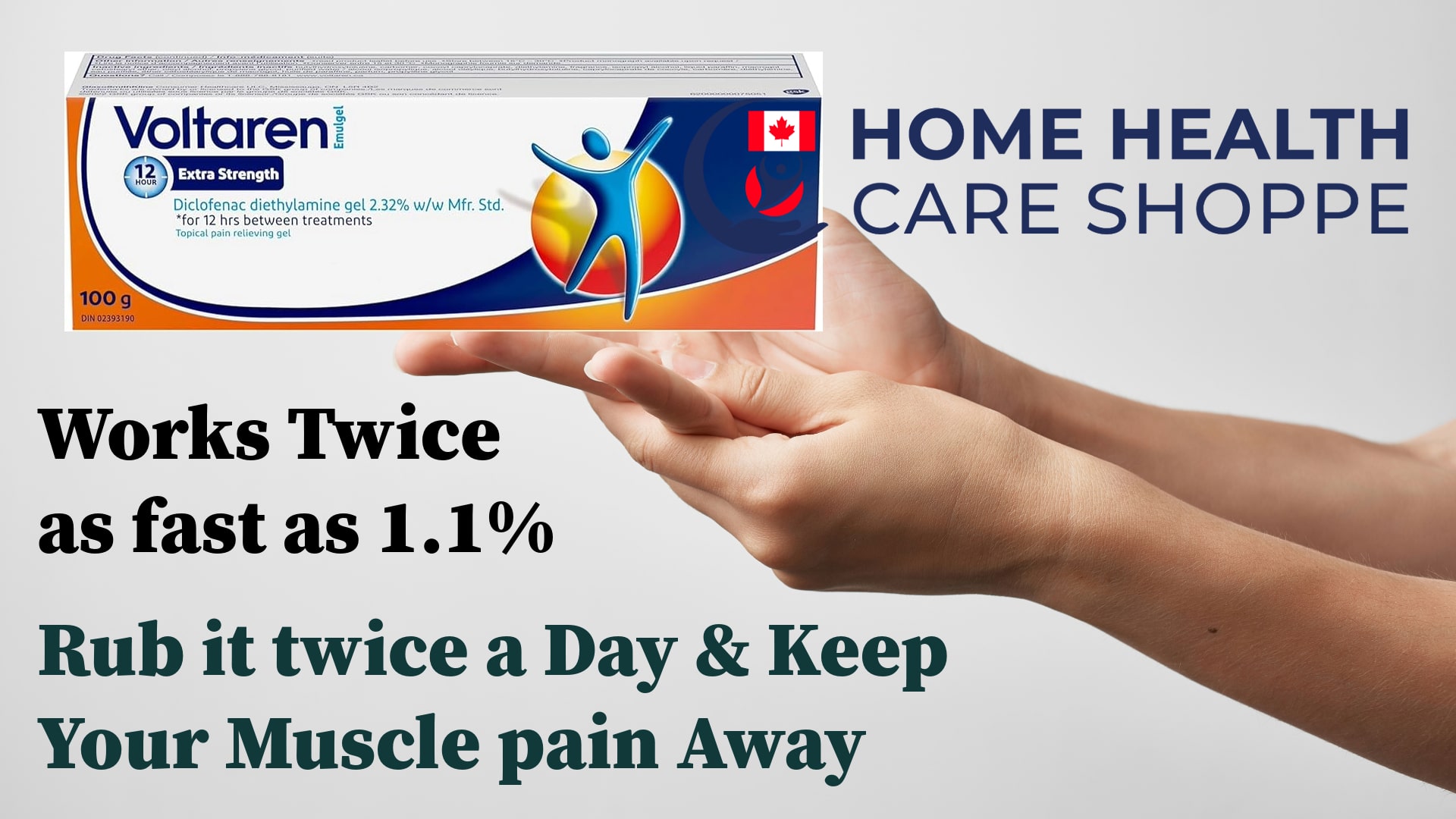 Voltaren Emulgel Extra Strength Diclofenac Gel 2.32% - HHCS Voltaren Emulgel Extra Strength Diclofenac Gel 2.32% - Hhcs
